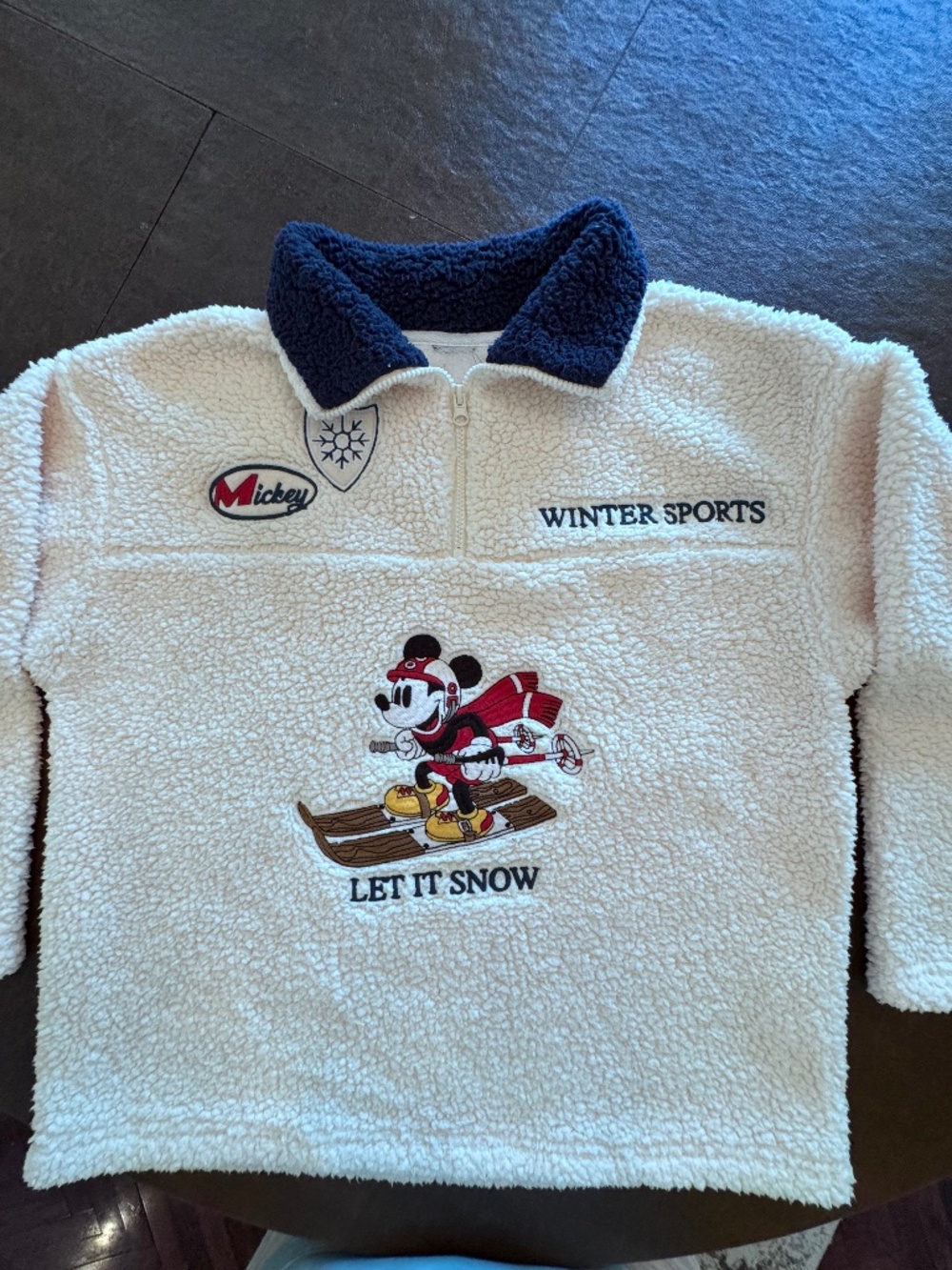 Mickey Mouse fluffy jacket -